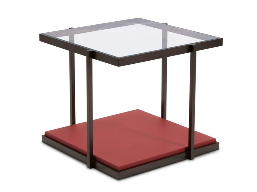 RIO Leather coffee table Rio Collection By Duvivier Canapés