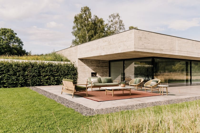 RIVA Garden armchair Riva Collection By Kettal design Jasper Morrison