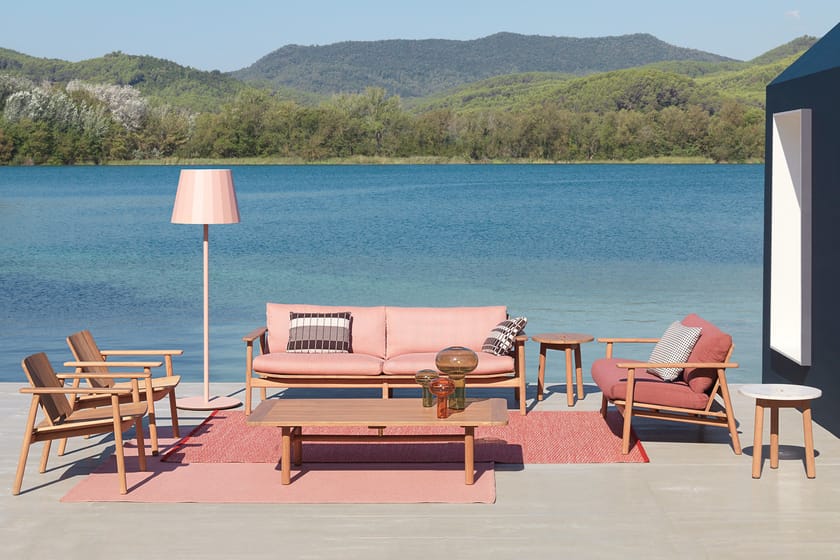 RIVA Garden armchair Riva Collection By Kettal design Jasper Morrison