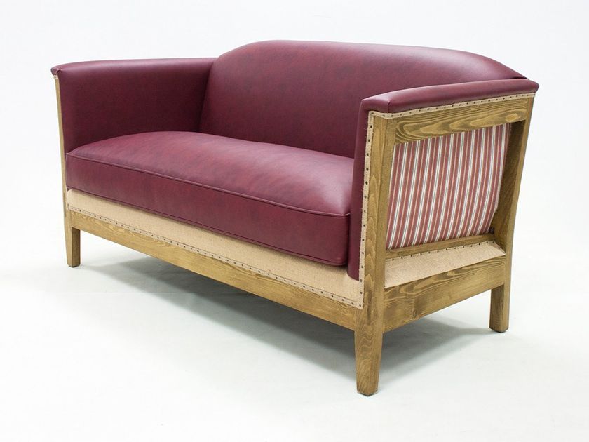 ROBIN ESSENCE | Sofa aus Leder 2-Sitzer Sofa aus Leder By Crearte ...