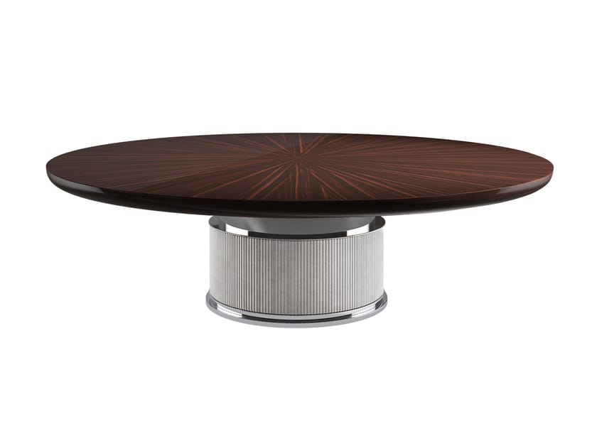 ROCK T by Capital Collection - Tavolo da pranzo rotondo in legno - 2