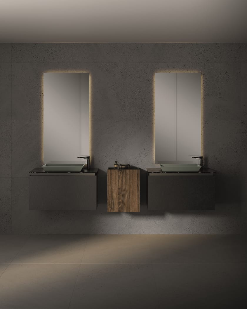 ROK by Fiora - Mobile lavabo singolo sospeso - 4
