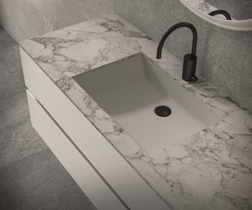 ROK by Fiora - Mobile lavabo singolo sospeso - 6