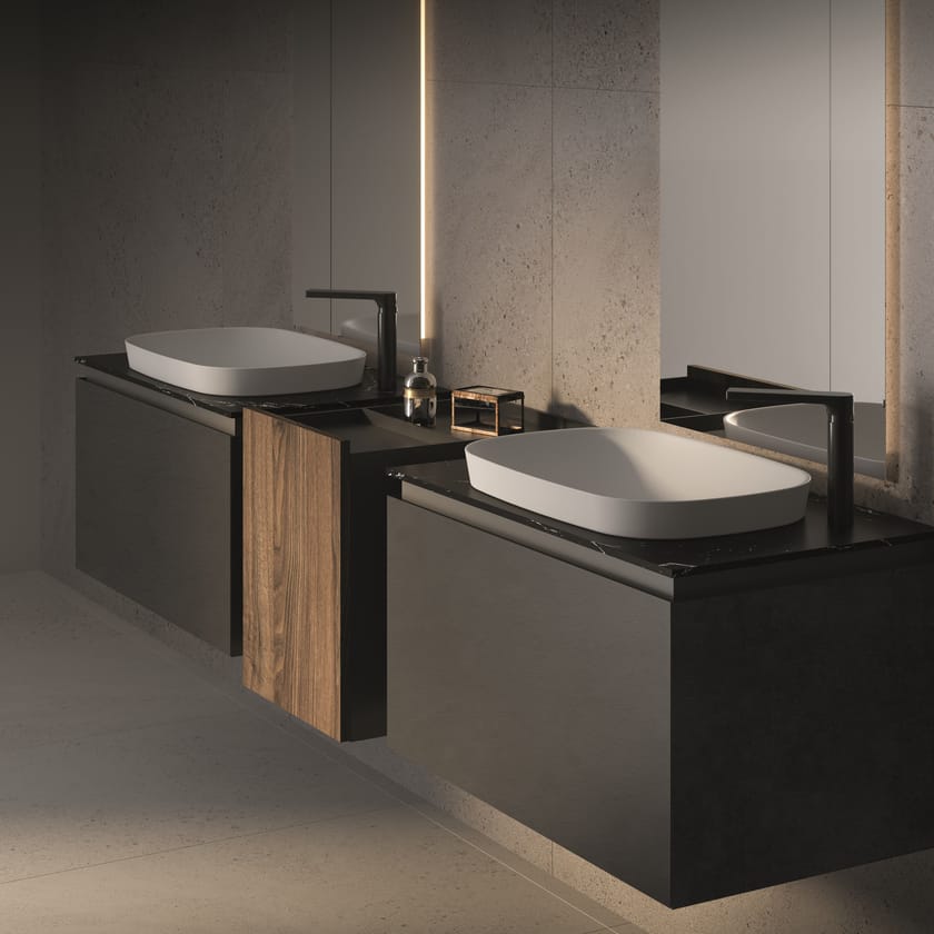 ROK by Fiora - Mobile lavabo singolo sospeso - 3