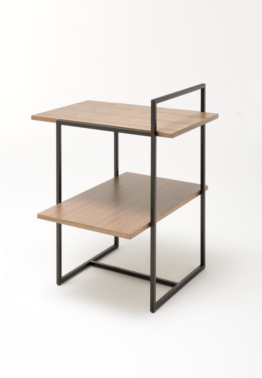 Wooden high side table ROLF BENZ 984 By Rolf Benz design Cuno Frommherz