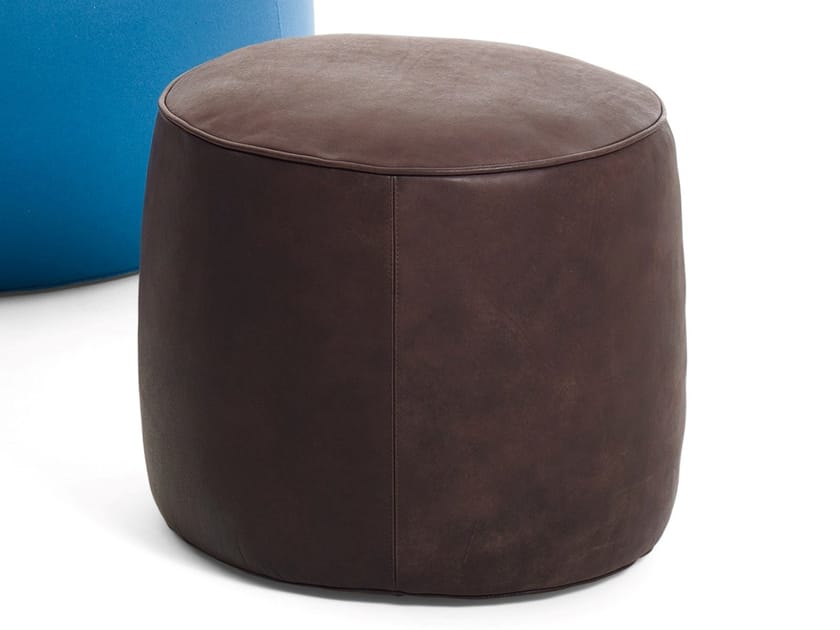 RONDÒ | Pouf in pelle
