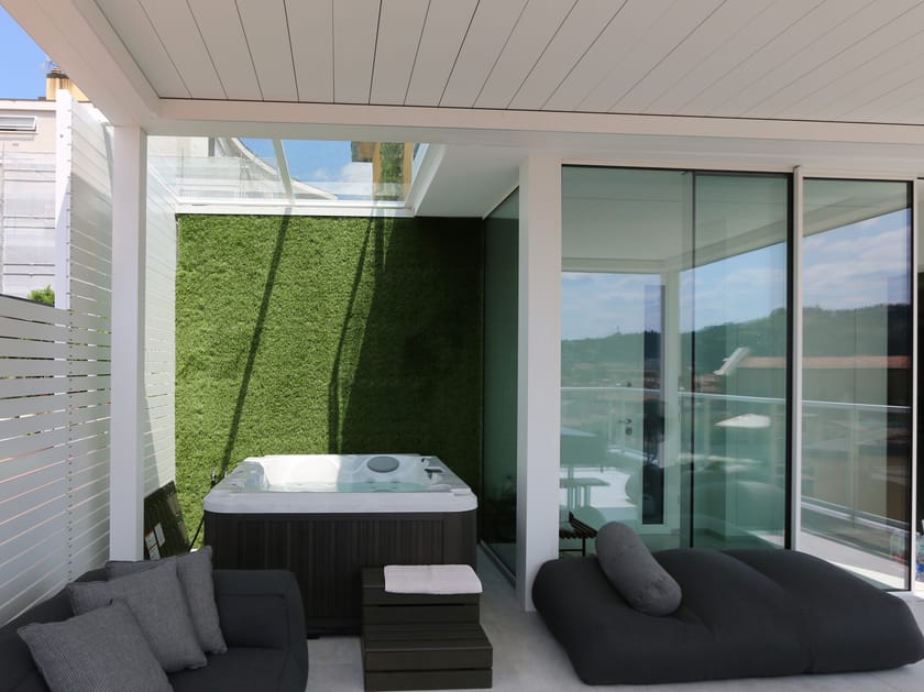 ROOFINGREEN NATURE SIDE by Roofingreen - Facciata ventilata con finitura esterna in erba sintetica - 6