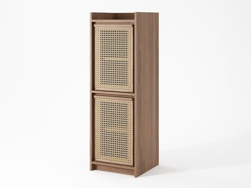 ROOTS | Credenza by KARPENTER - Credenza in legno massello e rattan - 2