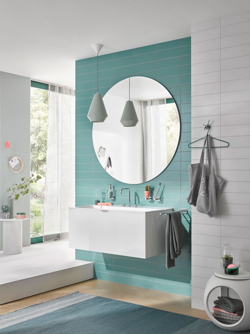 ROUND Towel rack By Emco Bad