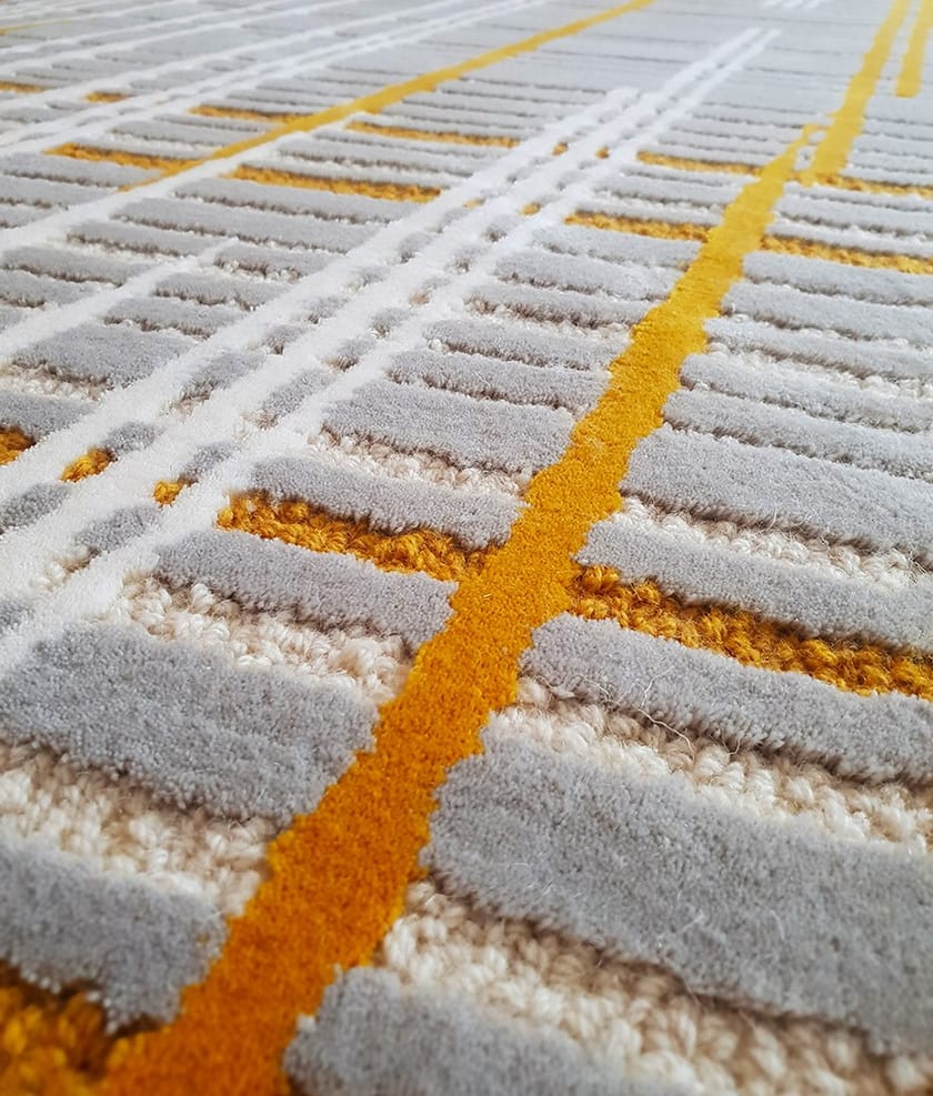 RUE SAINT HONORÉ by Un Tapis à Paris - Tappeto rettangolare in lana - 2