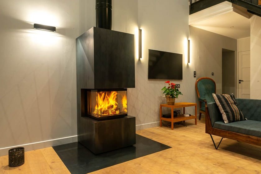 CELTIS by RUEGG - Caminetto / stufa in acciaio - 6