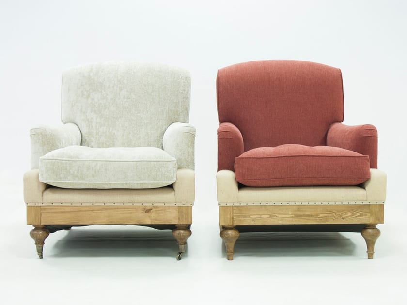 RUFUS ESSENCE Velvet armchair By CREARTE COLLECTIONS