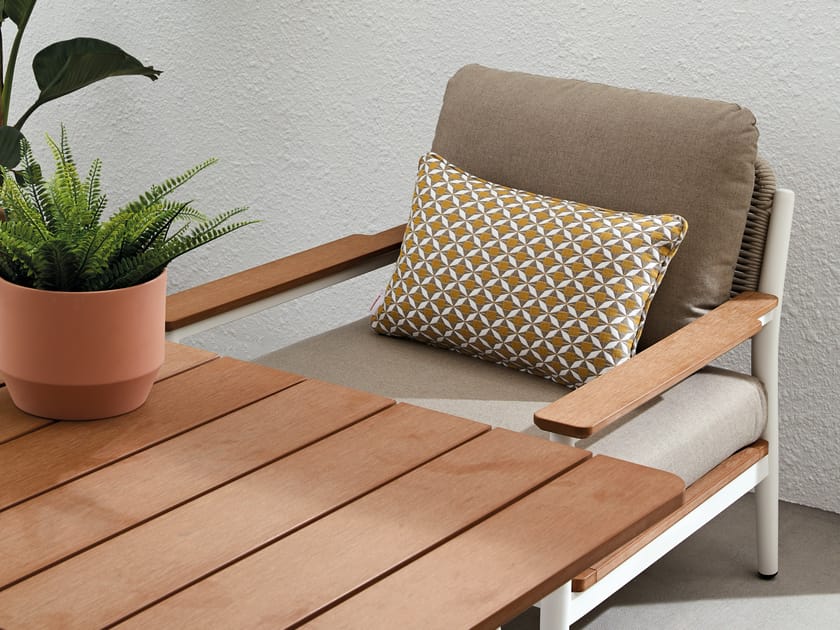 RUGBY Garden armchair By Kun Design design Kun Qi