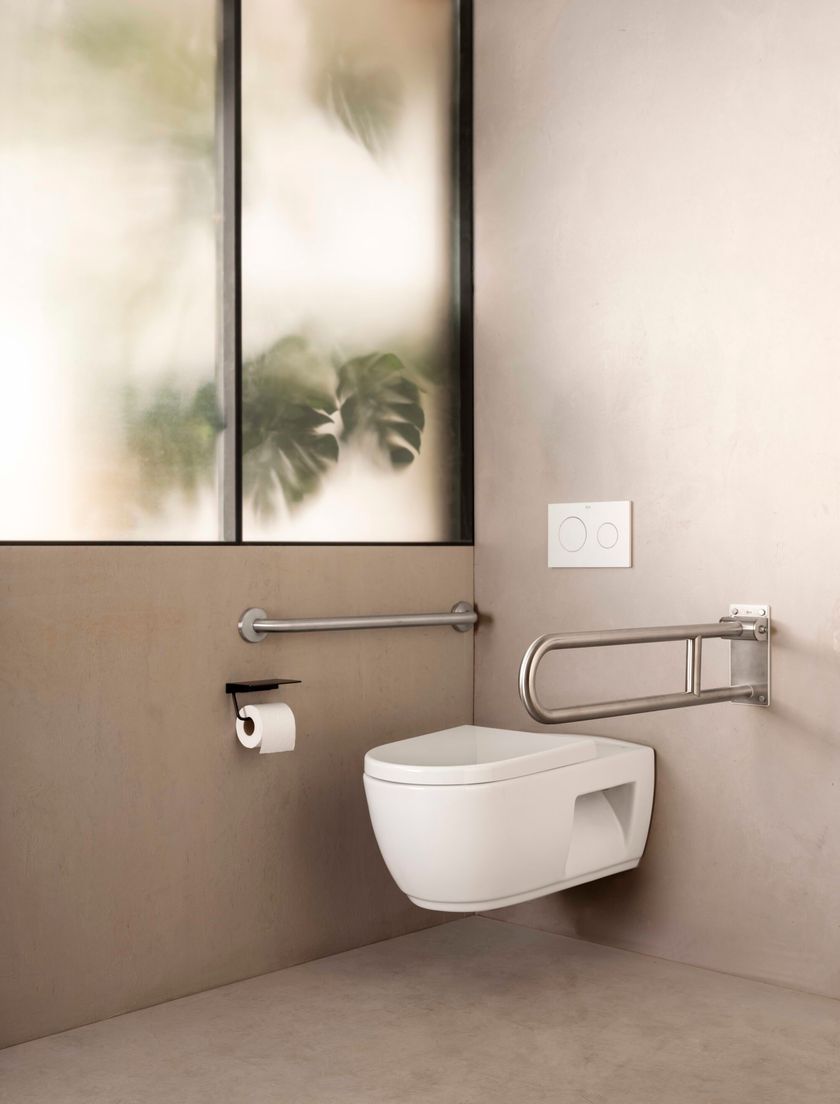 COMFORT Folding U-shaped grab bar By Roca