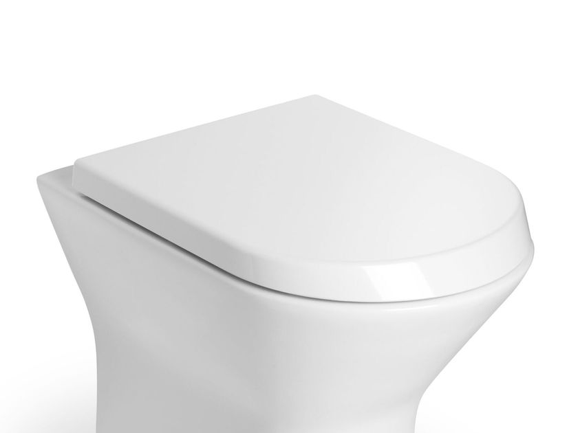 Sedile da bagno, Sedile da vasca, Sedia regolabile Bianco-Blu fino a