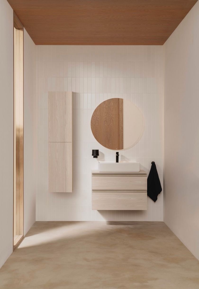 EXTRA 857702... by Roca - Colonna bagno sospeso in legno - 4