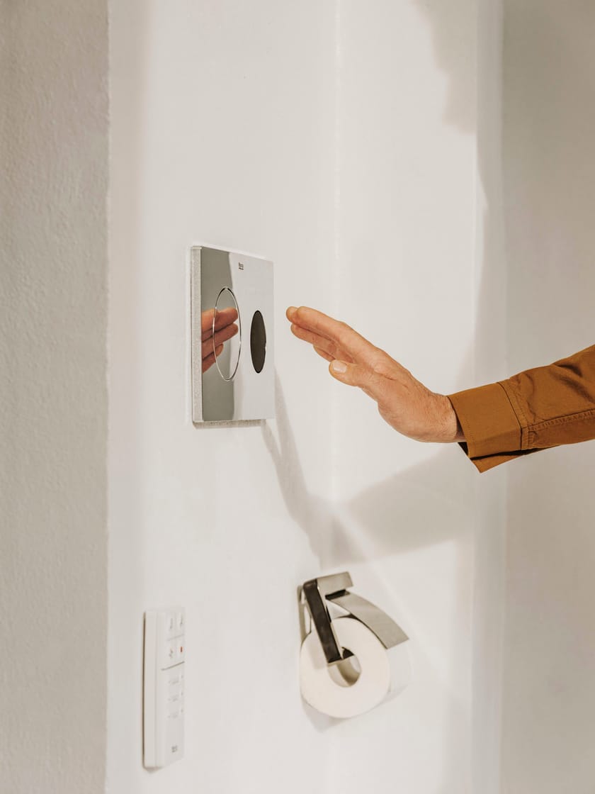 PL10-E (ONE) by Roca - Placca di comando per wc in acciaio inox - 6