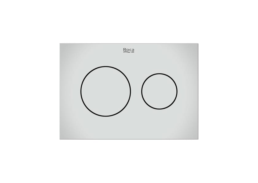 PS3 DUAL by Roca - Placca di comando per wc meccanica - 5