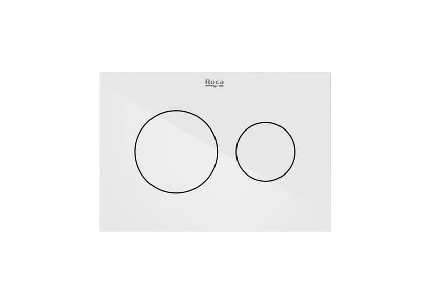PS3 DUAL by Roca - Placca di comando per wc meccanica - 4