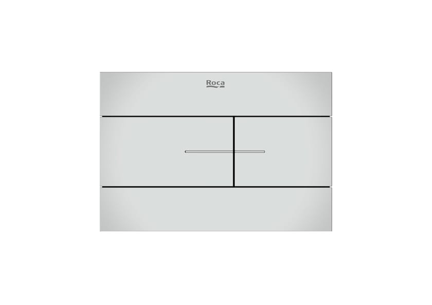 PS2 DUAL by Roca - Placca di comando per wc meccanica - 5
