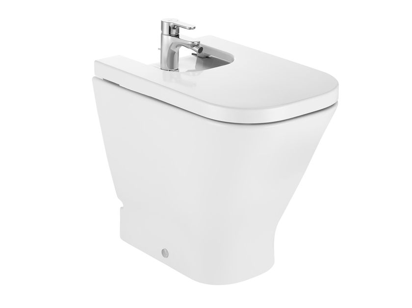 SQUARE 35747C..0 Bidet en porcelaine sur pied By Roca