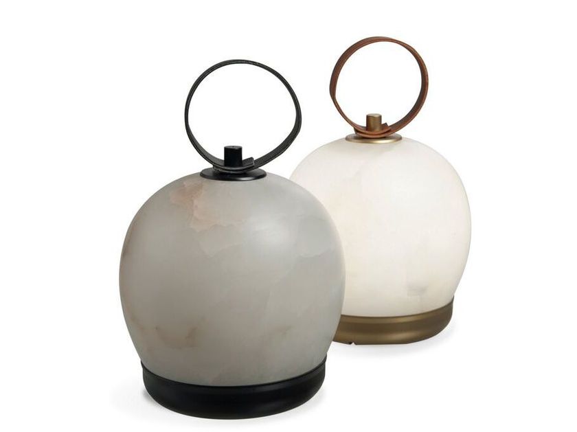 Lola Derek Lampada Da Tavolo Arabesca In Metallo Argento - Stile Moderno Con Sfere Di Vetro Acrilico, Paralume In Seta, Altezza 42 Cm - 2