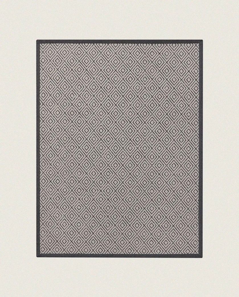 MAYA RHOMBUS OAT NIGHT Tappeto By Rols