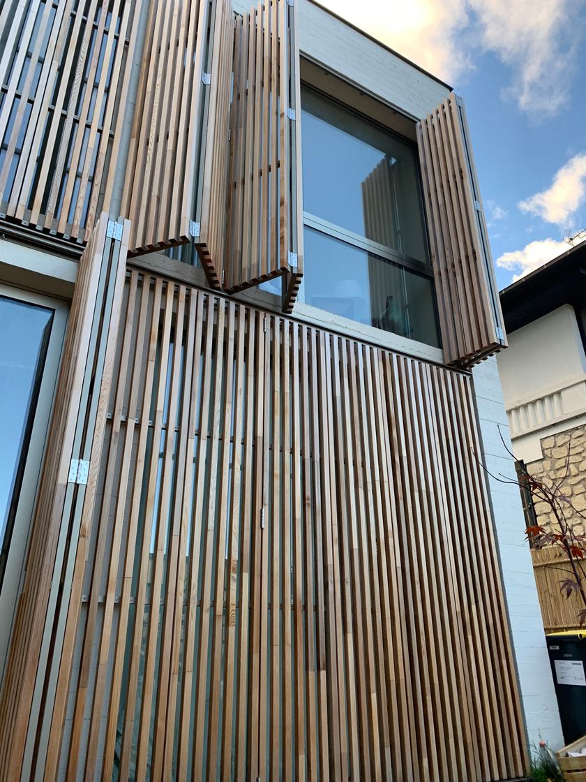 FOLDING SLIDING SHUTTER Solar shading By Rosseni