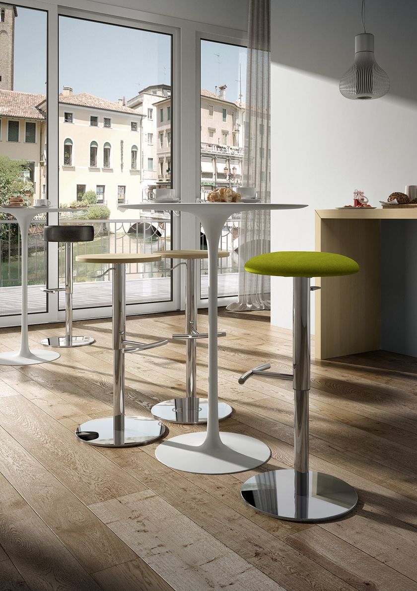 PUNTO | Multi-layer wood stool Punto Collection By Leyform