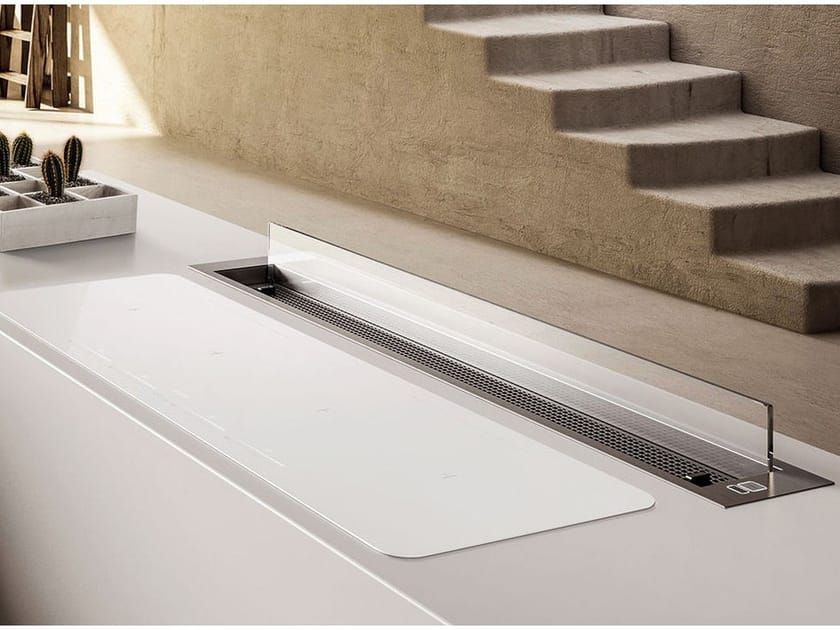 Campana extractora de sobre encimera de vidrio SEE YOU By Elica diseño