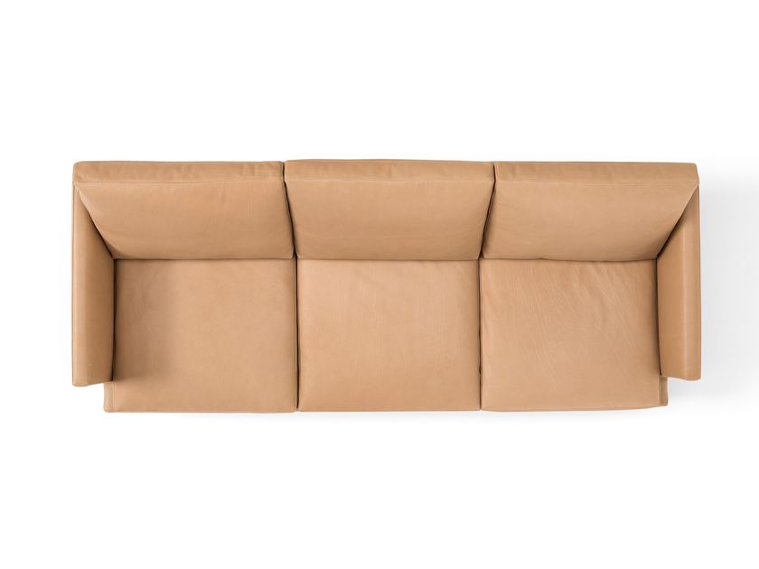 SEGNO - Canapé 3 places en cuir - Vue supplémentaire 3