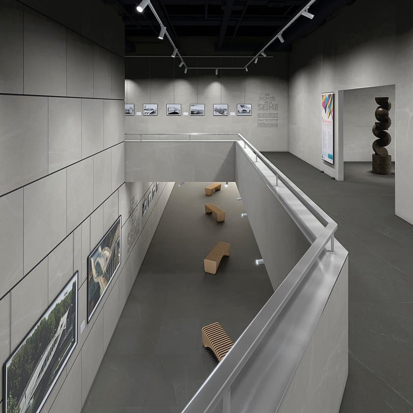 SEINE by VIVES - Pavimento in gres porcellanato effetto pietra - 6