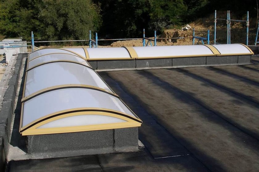 SERIE S by CAODURO - Lucernario centinato - 2