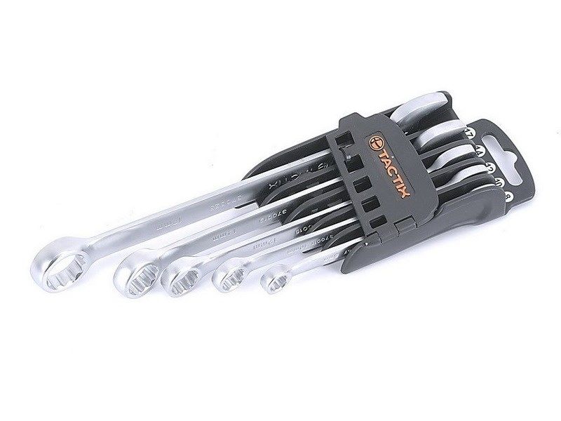 Set 6 Chiavi Combinate A Cricchetto STANLEY 4-89-907 - Misure 10,12,13,16,17,19 Mm, Profilo Maxi Drive Plus Per Spazi Stretti