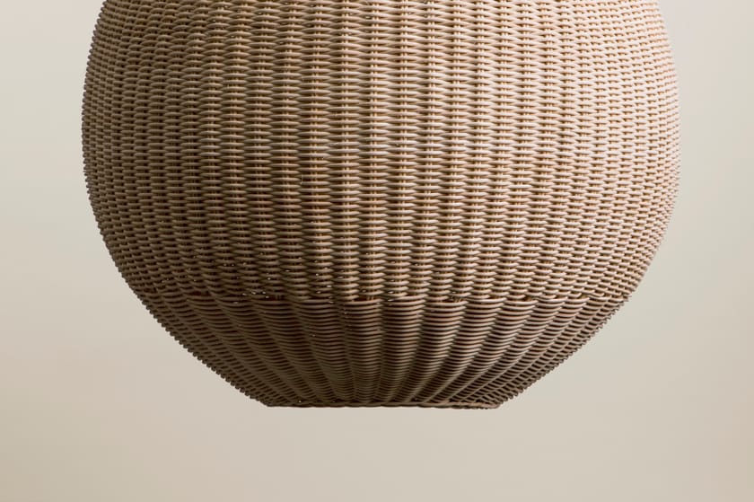 SFERA by Bottega Intreccio - Lampada a sospensione in midollino - 3