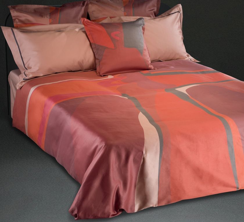 Cotton bedding set SHADOW KISS KING SET By Sans Tabù design Mark Harfield