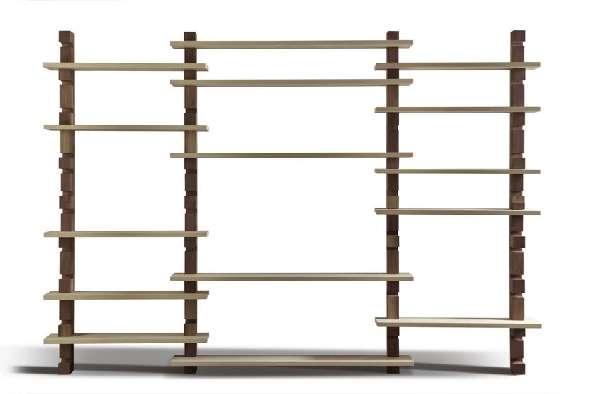 SHARK Open sectional solid wood bookcase By Morelato | design Giuseppe ...