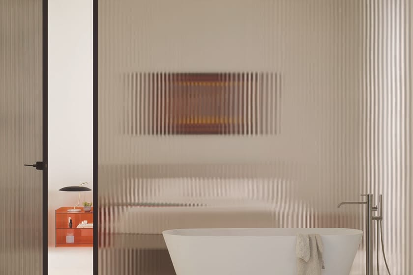 SHERAZADE WALL by Glas Italia - Parete mobile scorrevole in vetro - 7