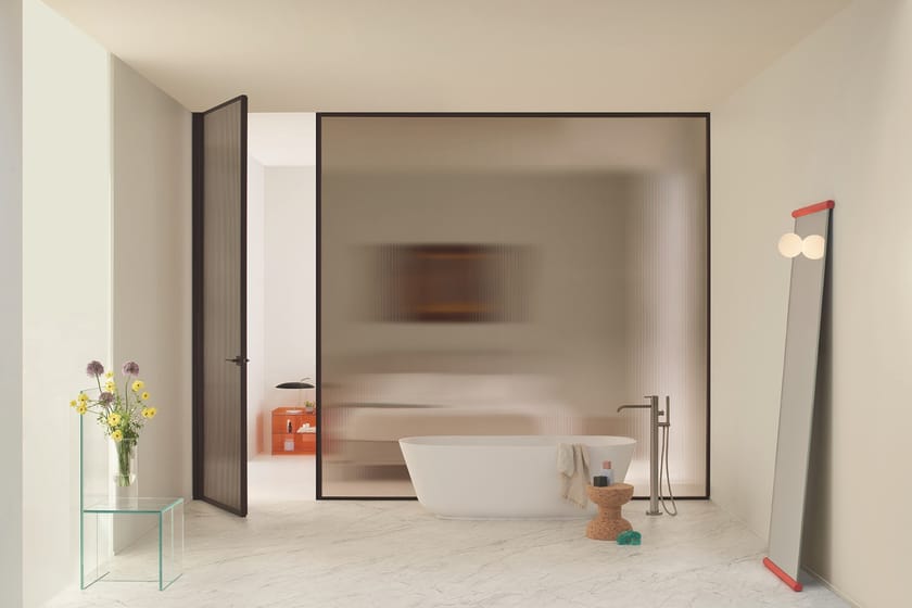 SHERAZADE WALL by Glas Italia - Parete mobile scorrevole in vetro - 5