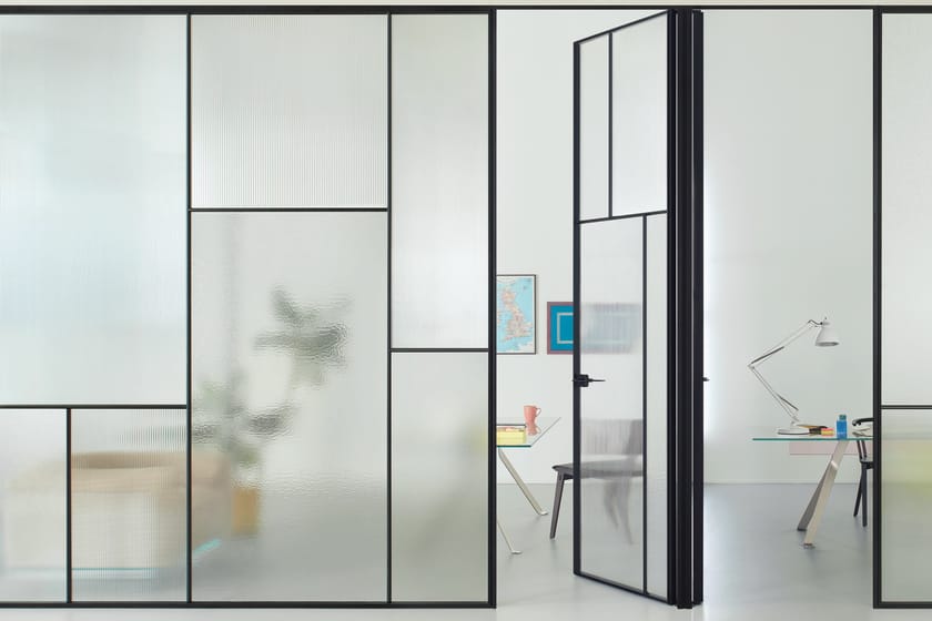 SHERAZADE WALL PATCHWORK by Glas Italia - Parete divisoria in vetro - 5