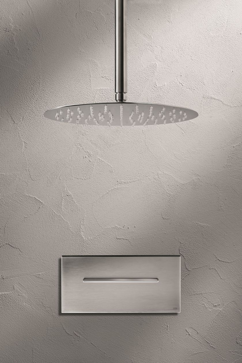 Wallmounted waterfall spout with plate SHOWERS STEEL 8544138 By Fir