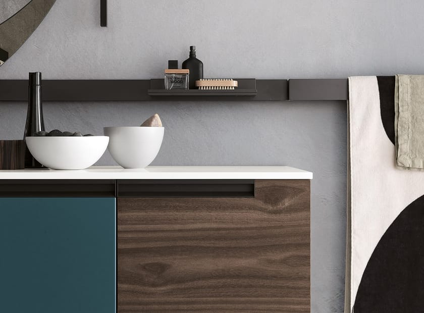 SIDE 02 by Archeda - Mobile lavabo con specchio - 4