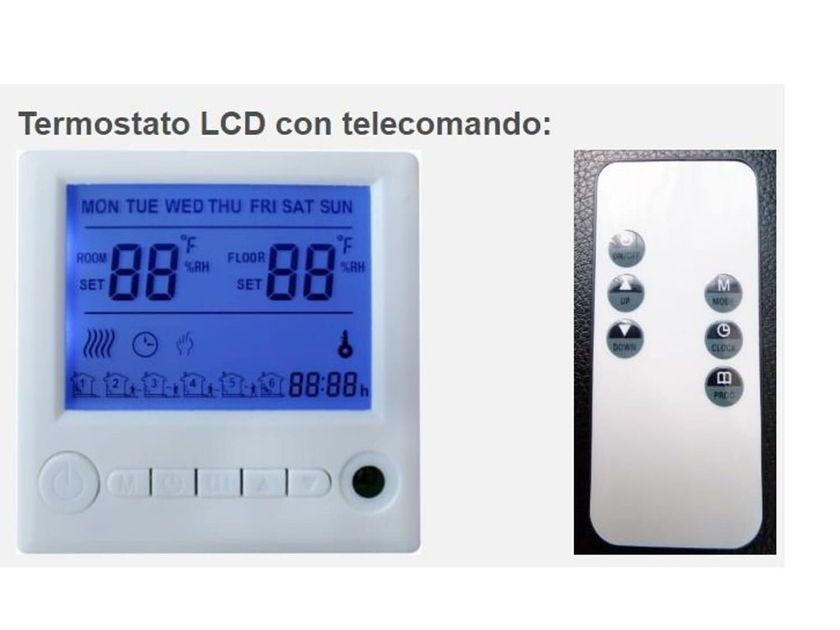 TERMOSTATO A INFRAROSSI