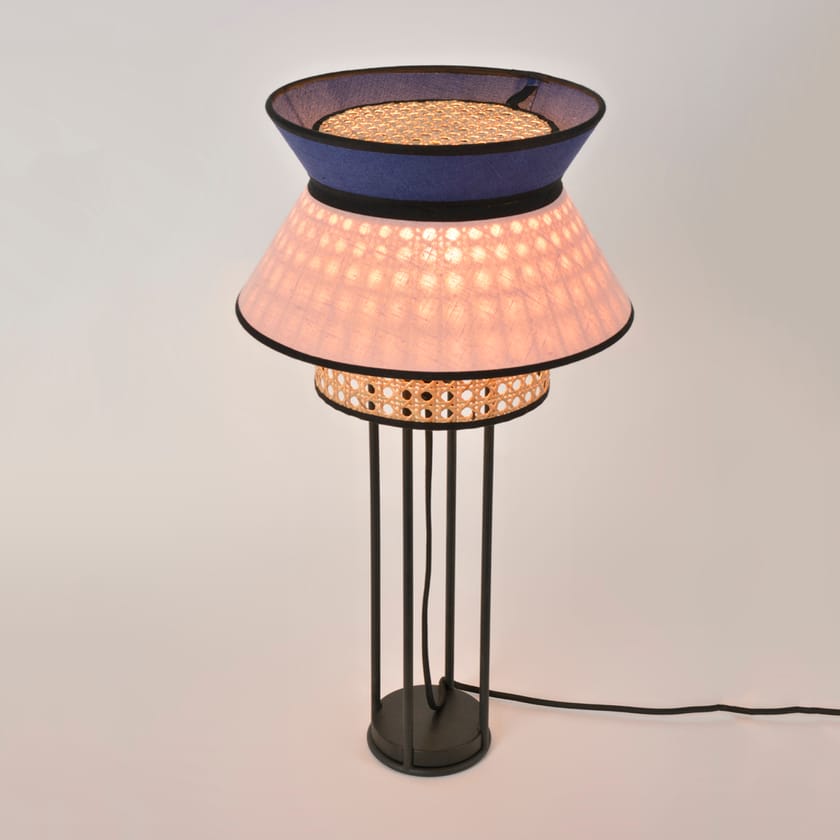 SINGAPOUR Fabric table lamp By Market Set