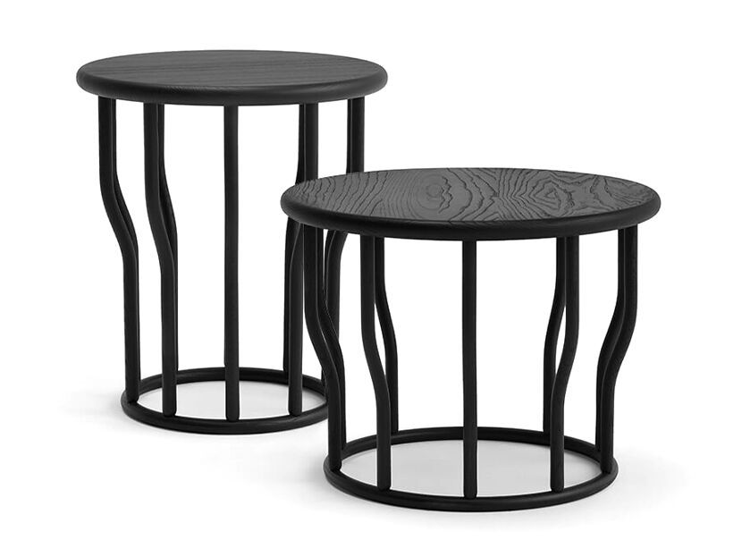 COSSE Low wooden coffee table By SIPA