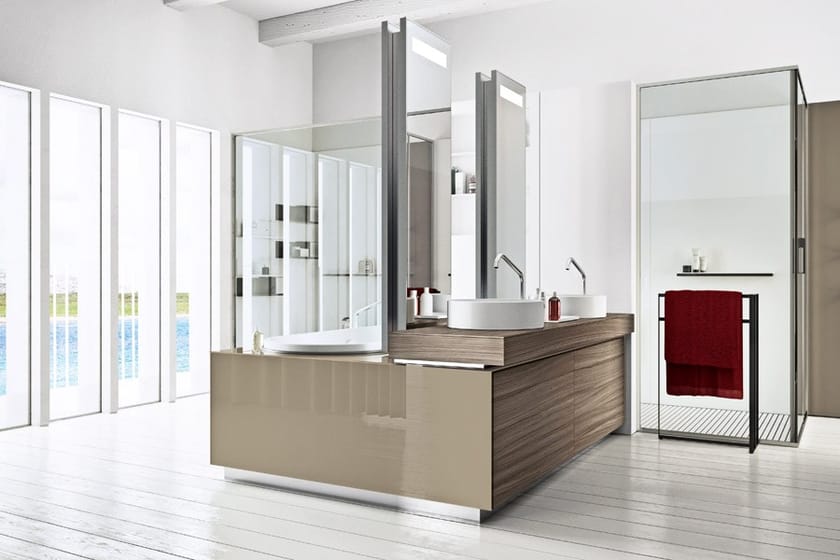 Bathroom furniture set BATHTUB WASHBASIN SHOWER SYSTEMS By MAKRO