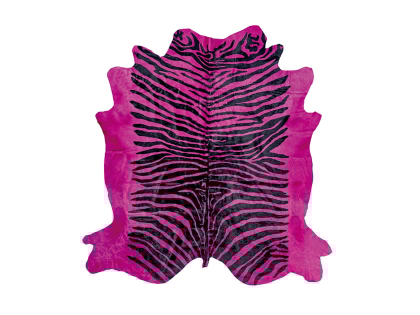 PELLE FUCSIA CON STAMPA ZEBRA