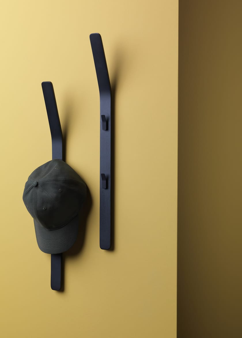 Wallmounted coat rack SLEDGE By Zilio A&C design Peter Otto Vosding