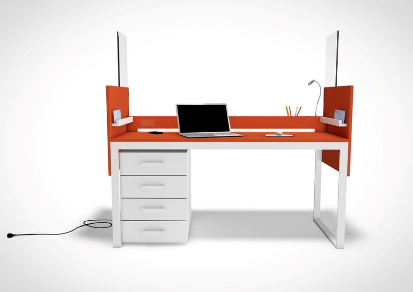 SMARTDESK BUSINESS Rectangular workstation desk By ARKOF LABODESIGN ...