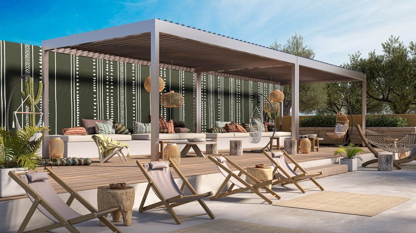 SMARTIA PG115P ITHACA by Alumil - Pergola a lamelle orientabili - 3